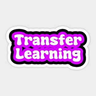 Transfer Learning Sticker